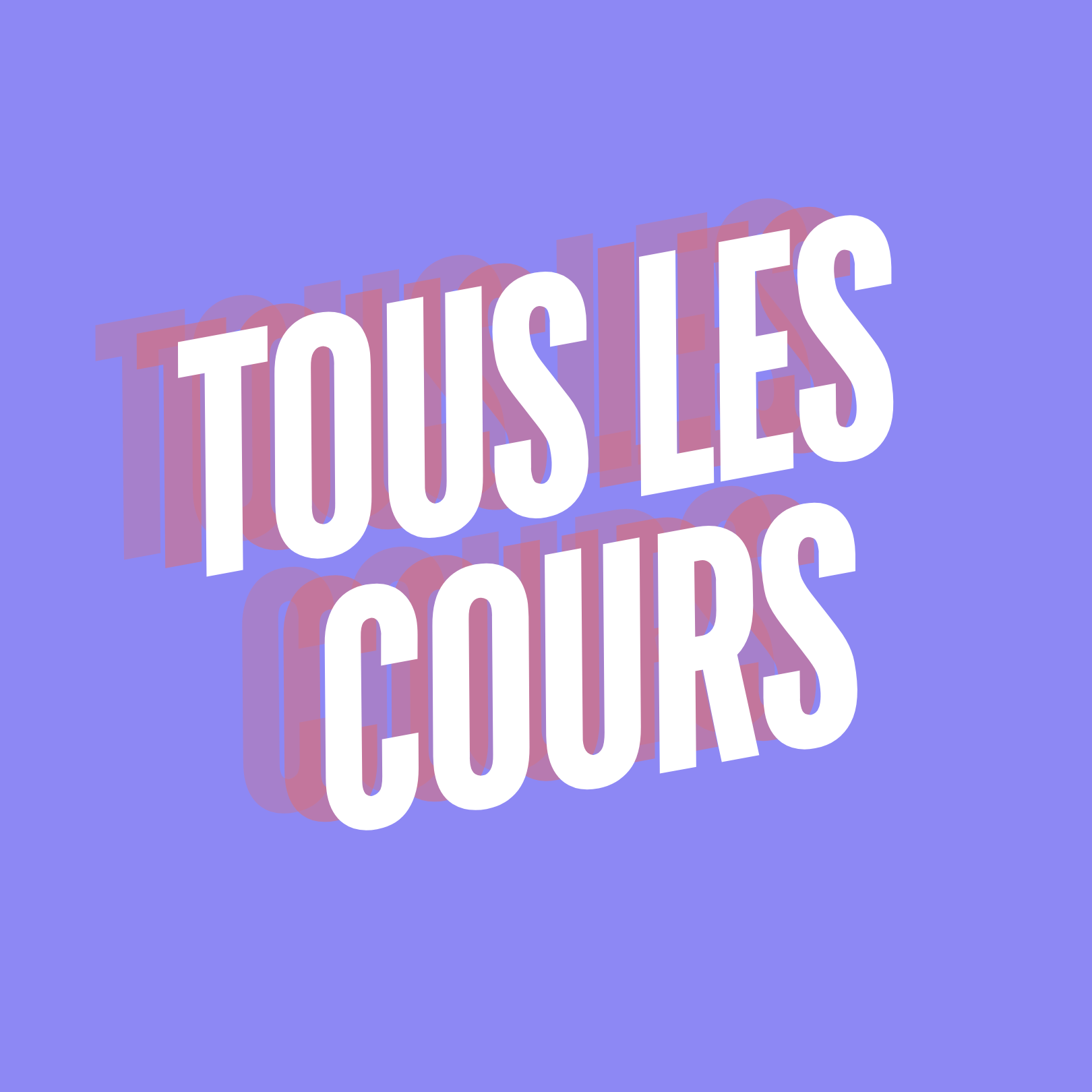 Tous les cours