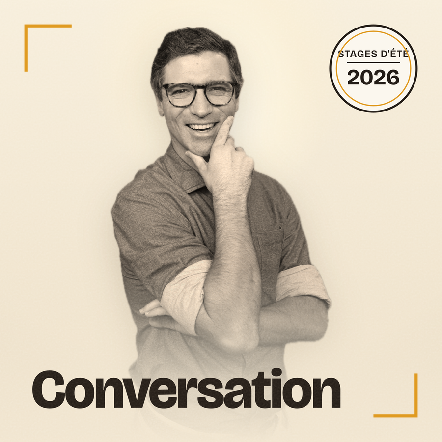 Stages d'été 2026 — Conversation
